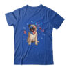 Pug Dog American USA Flag 4th of July Men women Lover Classic T Shirt Royal 600x.jpg