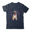 Pug Dog American USA Flag 4th of July Men women Lover Classic T Shirt Navy 600x.jpg