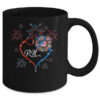 Patriotic RN Nurse 4th Of July American Flag Sunflower Love Mug 11oz Mug Black back 600x 1.jpg