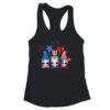 Gnomes Celebrating Independence Day 4th Of July Patriotic Women s Ideal Racerback Tank Black 600x.jpg