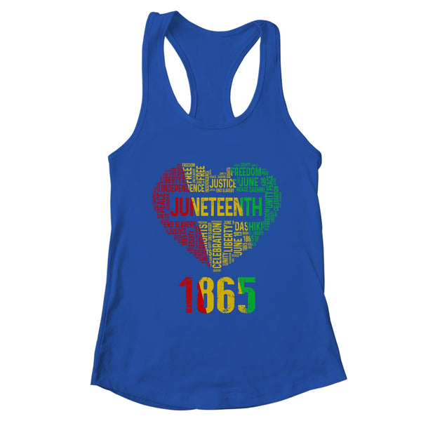 Juneteenth Heart Black History Afro American Women Girl Men Women s Ideal Racerback Tank Royal 600x 1.jpg