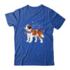 Saint Bernard Dog American USA Flag 4th of July women Lover Classic T Shirt Royal 600x 3.jpg