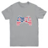 4th Of July Video Game Gamer Kids Boys Men USA Flag Youth Youth T Shirt Sport Grey 600x 3.jpg