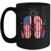 Memorial Day 4th of July Holiday Patriotic Flip Flops Mug 15oz Mug Black front 600x 2.jpg