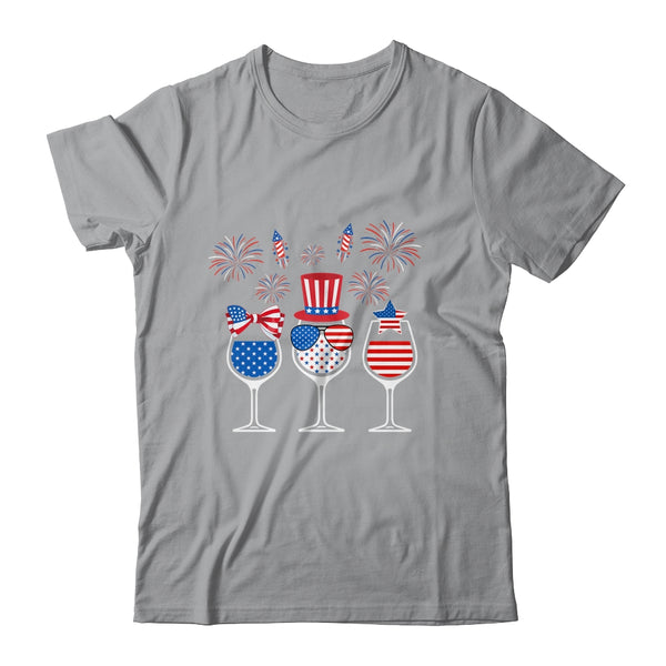 Red White Blue Wine Glasses American Flag Happy 4th Of July Classic T Shirt Sport Grey 600x.jpg