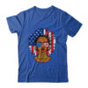 Afro Sunflower African American 4th Of July Melanin Classic T Shirt Royal 600x.jpg