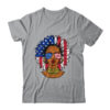 Afro Sunflower African American 4th Of July Melanin Classic T Shirt Sport Grey 600x.jpg