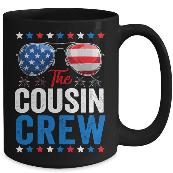 Cousin Crew 4th Of July Patriotic American Family Matching Mug 15oz Mug Black 3450980a c61d 456b a55e f68874c1ff31 600x.jpg