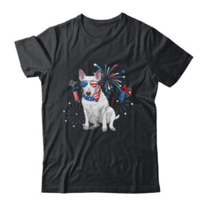 Bull Terrier Dog American USA Flag 4th of July women Lover Classic T Shirt Black 600x 4.jpg