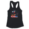 Funny Moose Riding Red Truck USA Flag Patriotic 4th Of July Women s Ideal Racerback Tank Black 600x 3.jpg