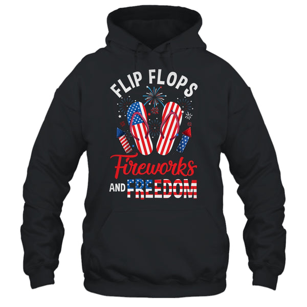 Flip Flops Fireworks And Freedom 4th Of July Independence Pullover Hoodie Black 600x 1.jpg