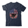 All American Teacher Sunflower American Flag 4th Of July Classic T Shirt Navy 600x.jpg