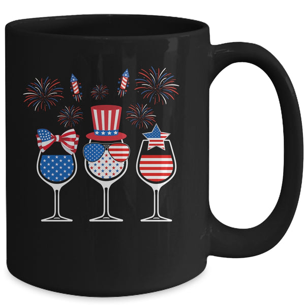 Red White Blue Wine Glasses American Flag Happy 4th Of July Mug 15oz Mug Black 6890d9b5 67d7 4ea2 bb3b ee419b9af0d6 600x 1.jpg