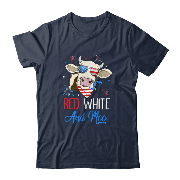 Red White And Moo Cow USA Flag 4th Of July Classic T Shirt Navy 600x 2.jpg
