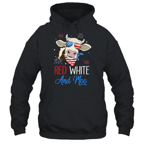 Red White And Moo Cow USA Flag 4th Of July Pullover Hoodie Black 600x 2.jpg