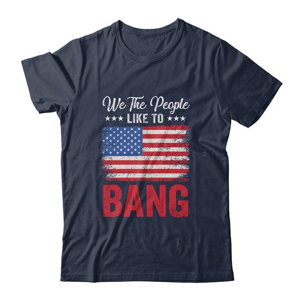 4th Of July Funny Fireworks Im Just Here To Bang Classic T Shirt Navy 600x.jpg