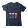Beer American Flag 4th of July For Men Women Merica USA Classic T Shirt Navy 600x.jpg
