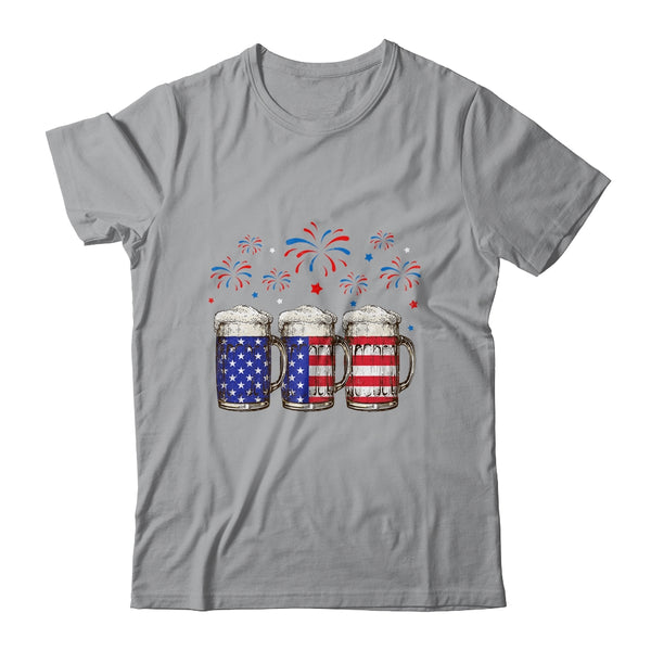 Beer American Flag 4th of July For Men Women Merica USA Classic T Shirt Sport Grey 600x.jpg