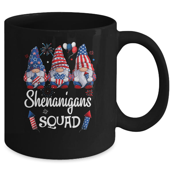 Shenanigans Squad 4th Of July Gnomes USA Independence Day Mug 11oz Mug Black back 600x 2.jpg