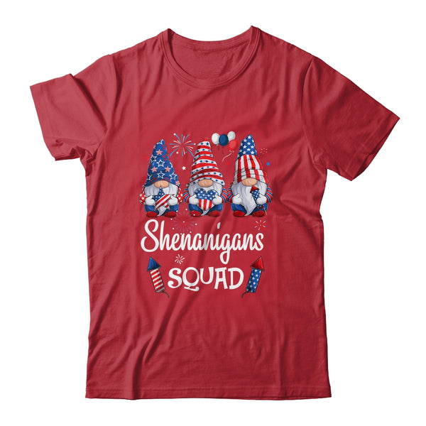 Shenanigans Squad 4th Of July Gnomes USA Independence Day Classic T Shirt Red 600x 2.jpg
