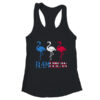 Flamerican Flamingo US American Flag 4th July Women s Ideal Racerback Tank Black 600x 2.jpg
