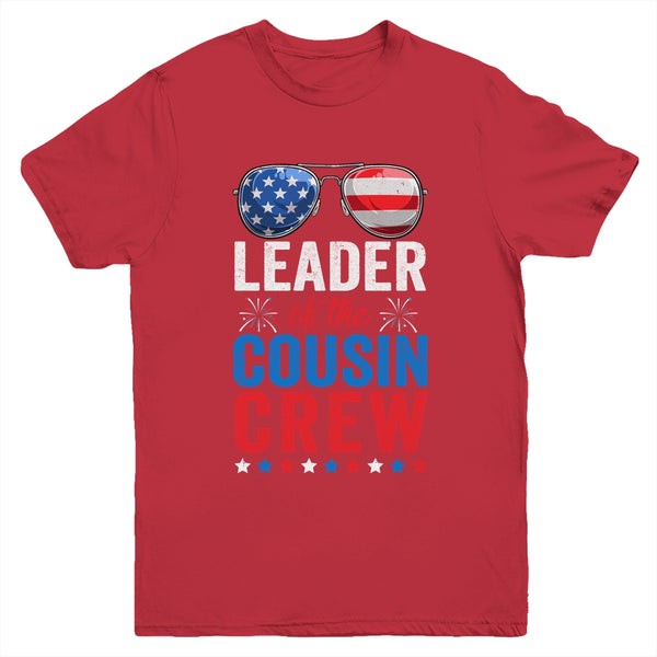 Leader Of The Cousin Crew 4th Of July Youth Youth T Shirt Red 600x.jpg