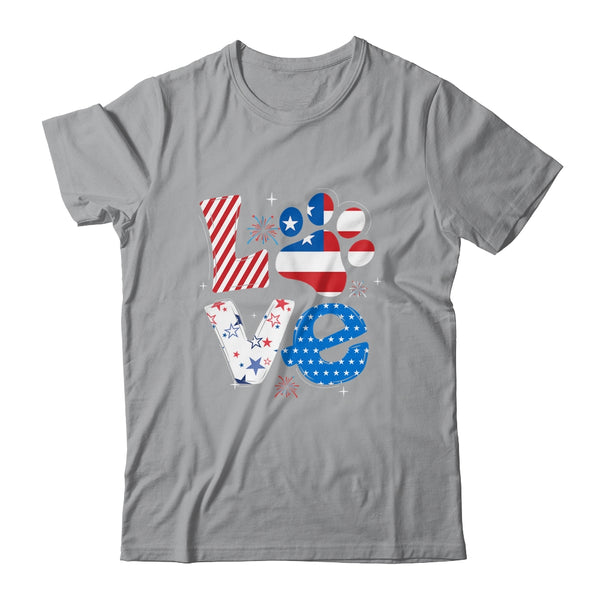 Love Dog Paw American Flag Tie Dye Dog Lover 4Th Of July Classic T Shirt Sport Grey 600x 1.jpg