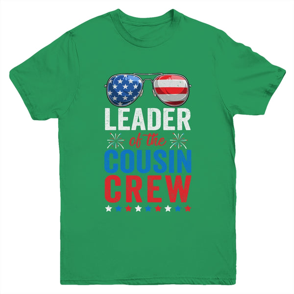 Leader Of The Cousin Crew 4th Of July Youth Youth T Shirt Irish Green 600x.jpg