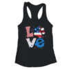 Love Dog Paw American Flag Tie Dye Dog Lover 4Th Of July Women s Ideal Racerback Tank Black 600x 1.jpg