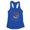 Patriotic Nurse 4th Of July American Flag Sunflower Heart Women s Ideal Racerback Tank Royal 600x 2.jpg