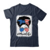 American Flag Mom Life Bleached 4th Of July Black Women Classic T Shirt Navy 600x.jpg