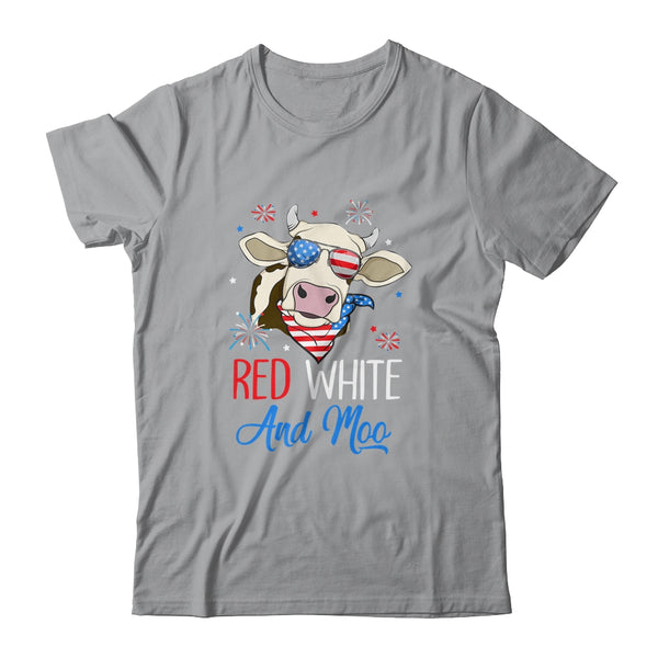 Red White And Moo Cow USA Flag 4th Of July Classic T Shirt Sport Grey 600x 3.jpg