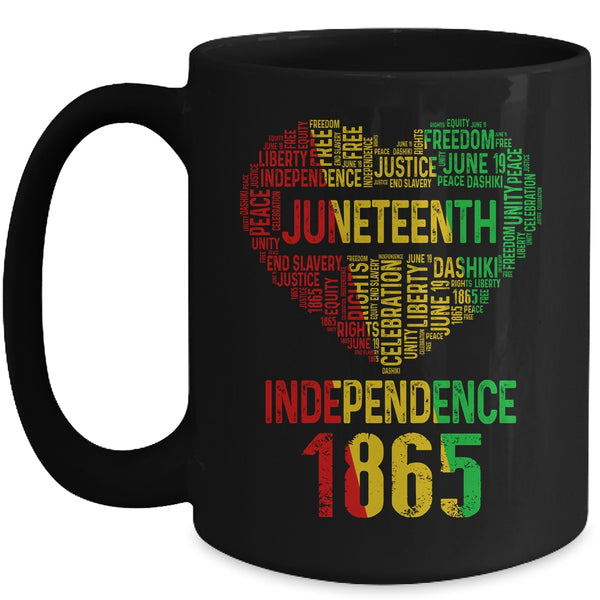 Juneteenth Heart Black History Afro American African Women Mug 15oz Mug Black 600x 2.jpg