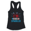 I m His Sparkler His And Her 4th Of July Matching Couples Women s Ideal Racerback Tank Black 600x 1.jpg