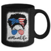 American Flag Mom Life Bleached 4th Of July Black Women Mug 11oz Mug Black back 600x 2.jpg