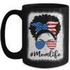 American Flag Mom Life Bleached 4th Of July Black Women Mug 15oz Mug Black front 600x 2.jpg