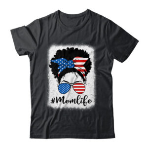 American Flag Mom Life Bleached 4th Of July Black Women Classic T Shirt Black 600x 1.jpg