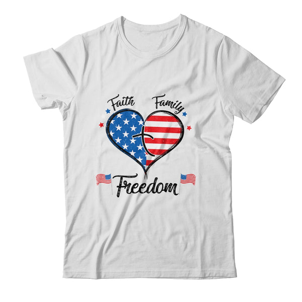 Faith Family Freedom Fourth Of July American Flag Patriotic Classic T Shirt White 600x 3.jpg