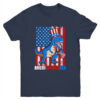 Dinosaur 4th of July Kids Boys Men Amerisaurus T Rex Funny Youth Youth T Shirt Navy 600x 5.jpg