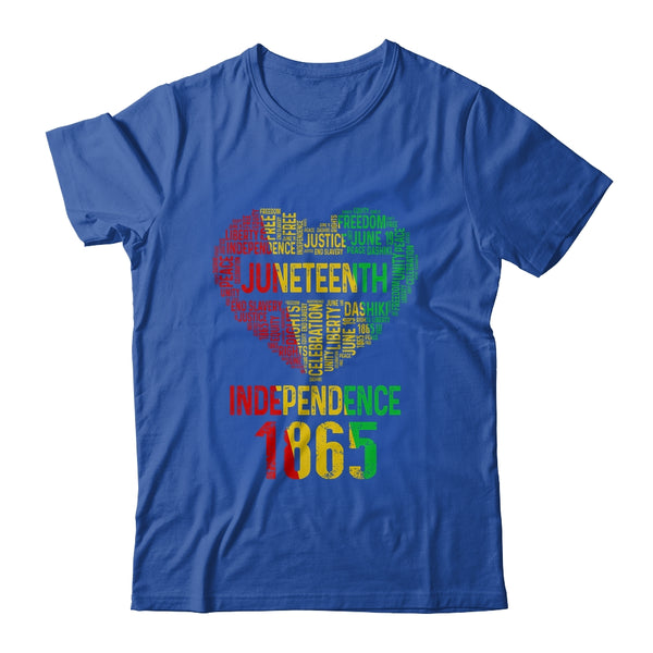 Juneteenth Heart Black History Afro American African Women Classic T Shirt Royal 600x 4.jpg