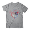 Patriotic Nurse 4th Of July American Flag Sunflower Heart Classic T Shirt Sport Grey 600x 3.jpg