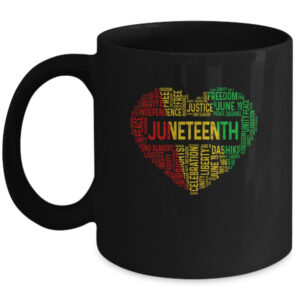 Juneteenth Heart Black History Afro American African Freedom Mug 11oz Mug Black 600x 2.jpg