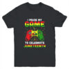 I Paused My Game To Celebrate Juneteenth Gamer Juneteenth Youth Youth T Shirt Black 600x.jpg