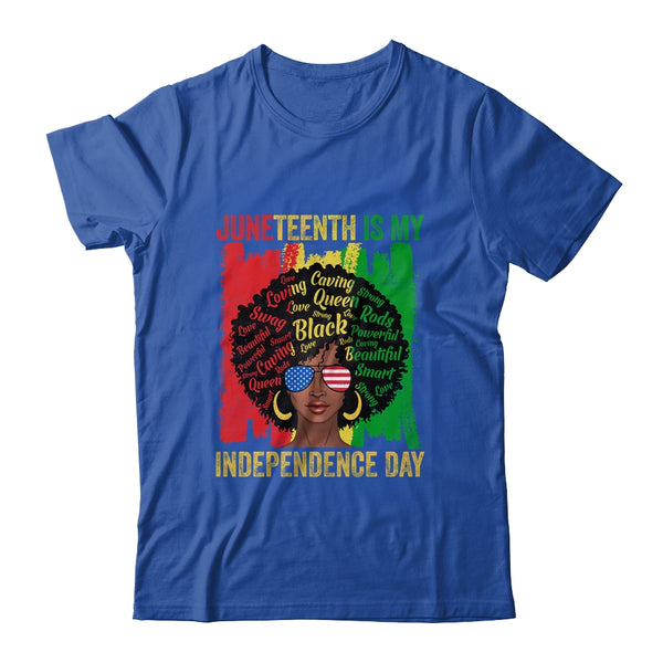 Juneteenth Is My Independence Day Black History 4th Of July Classic T Shirt Royal 600x.jpg