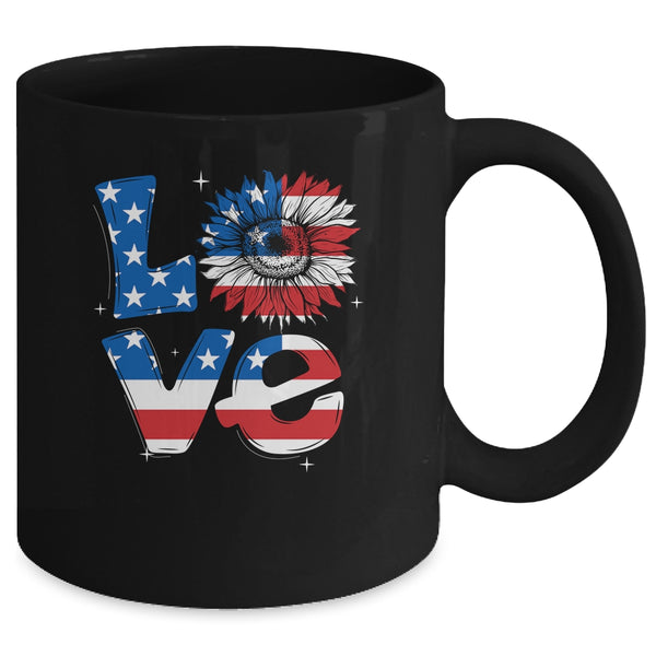 4th Of July Love Sunflower Patriotic American Flag Mug 11oz Mug Black b6c5b002 7a61 477b b34d a6e5b6b47dd4 600x.jpg