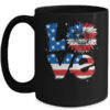 4th Of July Love Sunflower Patriotic American Flag Mug 15oz Mug Black 600x.jpg
