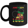 Juneteenth Celebrating 1865 Cute Black Girls Kids Mug 11oz Mug Black 600x.jpg