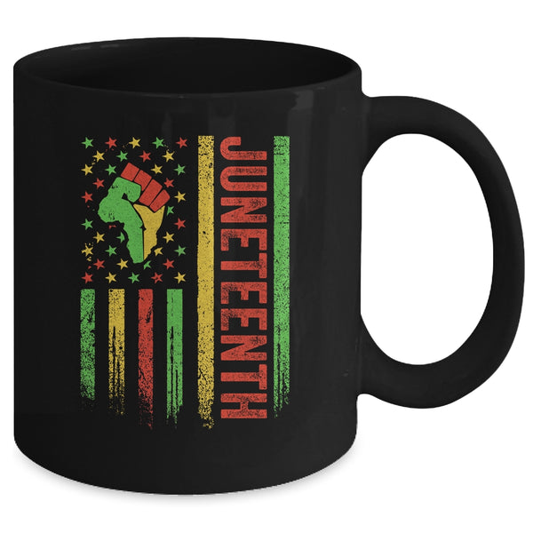 Juneteenth In Flag For Black History Day Black History Mug 11oz Mug Black cae00b85 5453 49ab a632 6babc3865e1f 600x.jpg