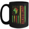 Juneteenth In Flag For Black History Day Black History Mug 15oz Mug Black 600x.jpg