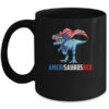 4th Of July T Rex Dinosaur Amerisaurus Rex Boys Kids Men Mug 11oz Mug Black 600x.jpg